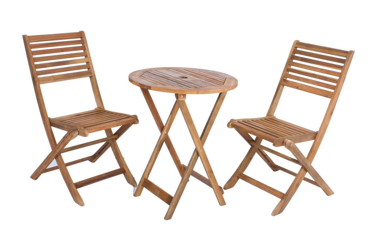 3tlg. Balkonset IBARRA Holz Garten Möbel Sitzgruppe Sitzecke Balkon Terrasse