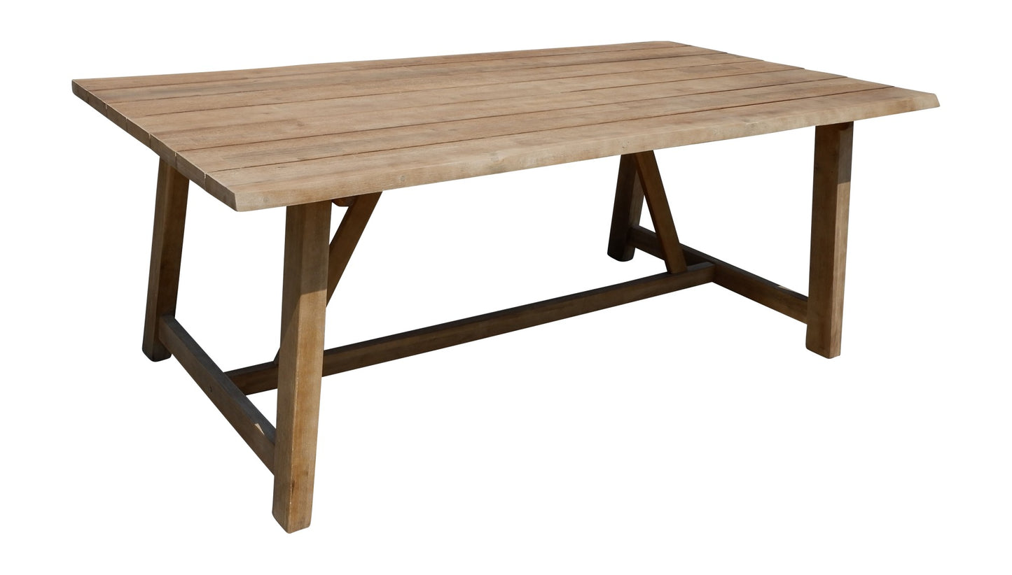 Tisch OAKLAND Akazie 200x100cm Holz Garten Gartentisch Outdoor Esstisch Möbel