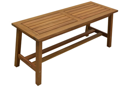 Bank SANTA CLARA Akazie Gartenbank Garten Terrasse Sitzbank Parkbank Holz massiv