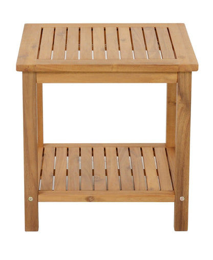 Beistelltisch Lowa Holz Akazie Gartentisch Terrassentisch Outdoor Tisch Möbel