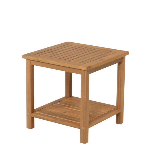 Beistelltisch Lowa Holz Akazie Gartentisch Terrassentisch Outdoor Tisch Möbel