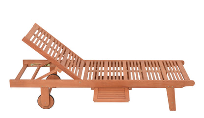 Sonnenliege SAN DIEGO beige +  Auflage Gartenliege Liege Relaxliege Gartenmöbel