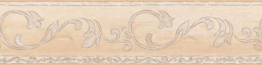 A.S. Création Barock Beige 999030 Wandtapete Folie selbstklebend Borte Bordüre