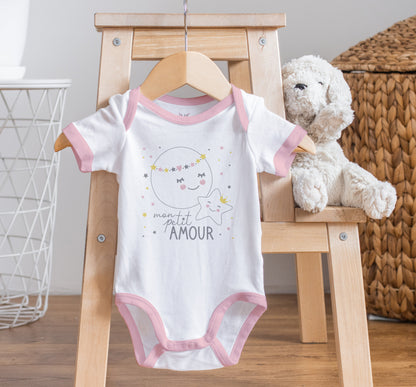 Neugeborenen Baby Set 3 tlg. Sterne Erstlingsset Erstausstattung Geschenk Outfit