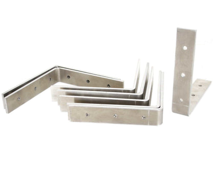 ALU Winkel Schwerlast 15x15x3cm Verbinder Metallwinkel Regal Stuhl Bücherregal