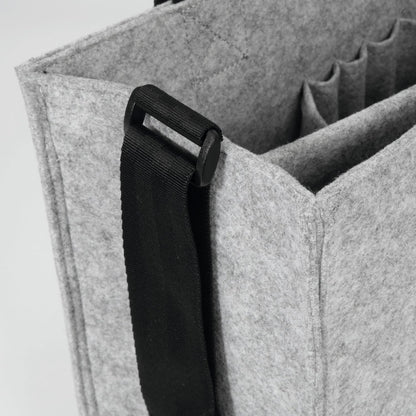 Sigel BA408 Desk Sharing Bag M Filztasche Laptoptasche Akten Laptop Tasche Filz