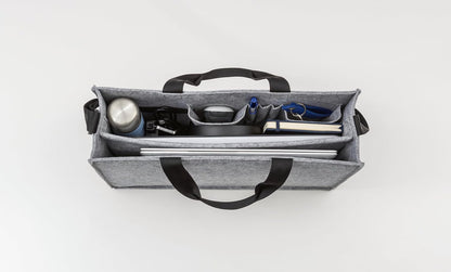 Sigel BA409 Desk Sharing Bag L Filztasche Laptoptasche Akten Laptop Tasche Filz