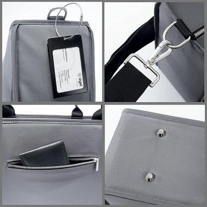 Sigel BA412 Desk Sharing Bag M Laptoptasche Akten Laptop Tasche wasserabweisend
