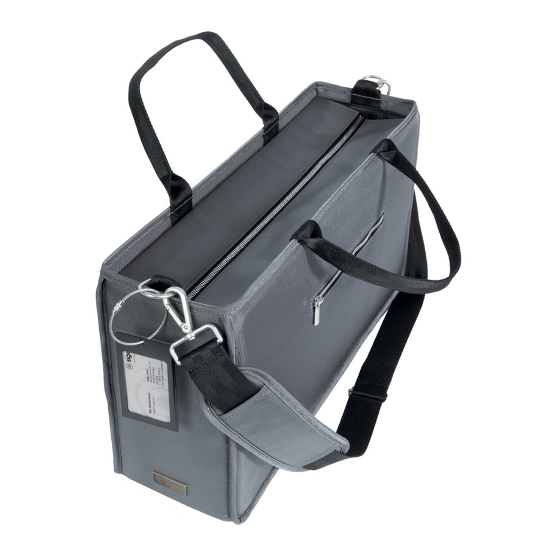 Sigel BA413 Desk Sharing Bag L Laptoptasche Akten Laptop Tasche wasserabweisend