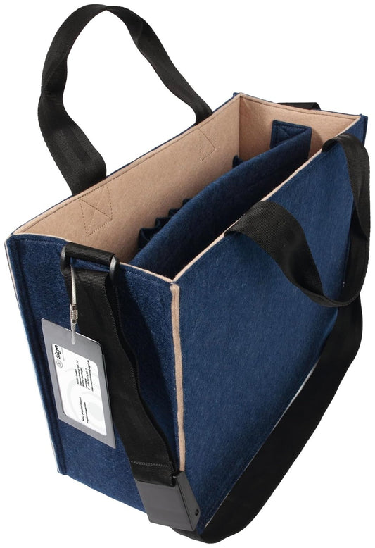 Sigel BA420 Desk Sharing Bag M Filztasche Laptoptasche Akten Laptop Tasche Filz