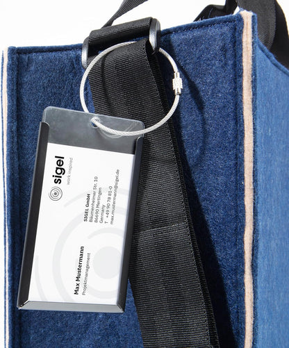 Sigel BA420 Desk Sharing Bag M Filztasche Laptoptasche Akten Laptop Tasche Filz