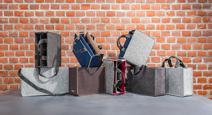 Sigel BA420 Desk Sharing Bag M Filztasche Laptoptasche Akten Laptop Tasche Filz