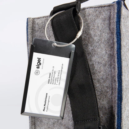 Sigel BA424 Desk Sharing Bag M Filztasche Laptoptasche Akten Laptop Tasche Filz