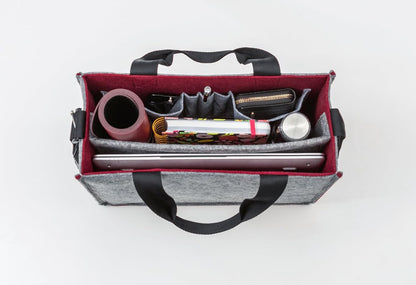 Sigel BA426 Desk Sharing Bag M Filztasche Laptoptasche Akten Laptop Tasche Filz