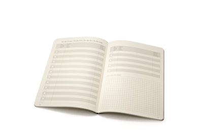 Sigel CF132 Business Organiser ca. A4 Kunstleder schwarz Set Notizheft liniert
