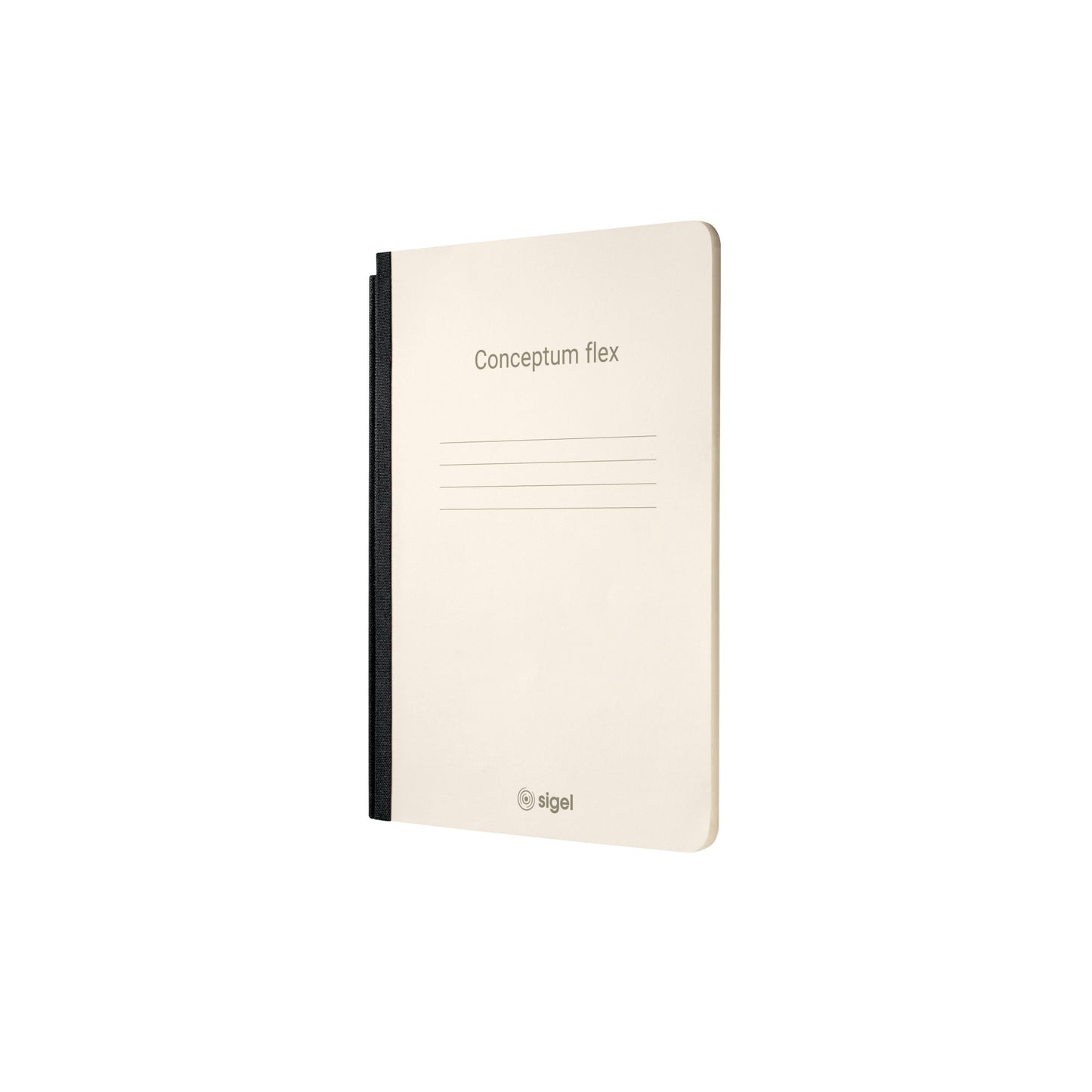 Sigel CF133 Business Organiser ca. A5 Kunstleder schwarz Set Notizheft liniert