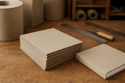 10 Blatt Graupappe 0,5mm Bastelpappe DIN A4/A5 Buchbinderpappe Pappe Grau Karton