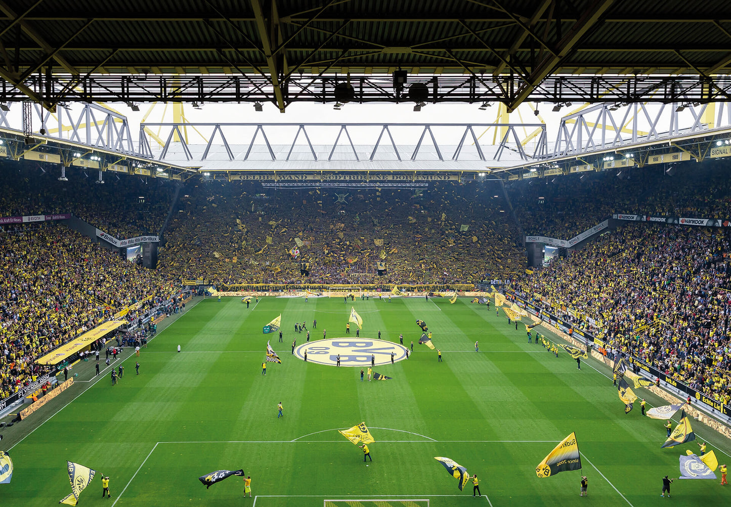A.S. Création Papier Fototapete Fußball Gelb BVB DD118847 Designwalls 2.0