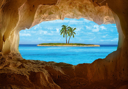 A.S. Création Papier Fototapete Fensterblick Paradise DD118864 Meer Designwalls
