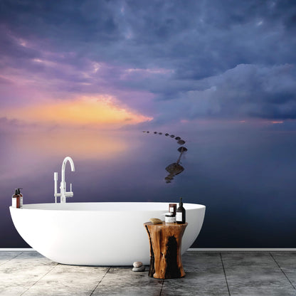 A.S. Création Vlies Fototapete See Wetland Sunrise DD118929 Natur Designwalls