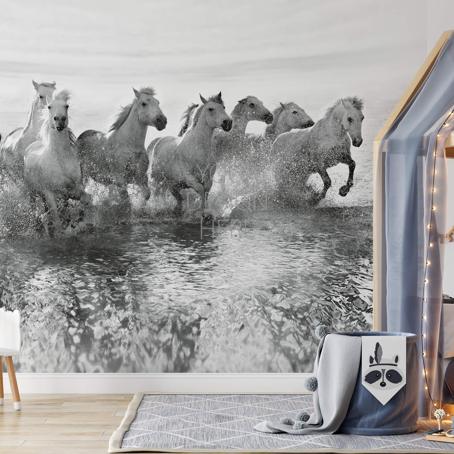 A.S. Création Vlies Fototapete Pferde White Horses DD118941 Tiere Designwalls