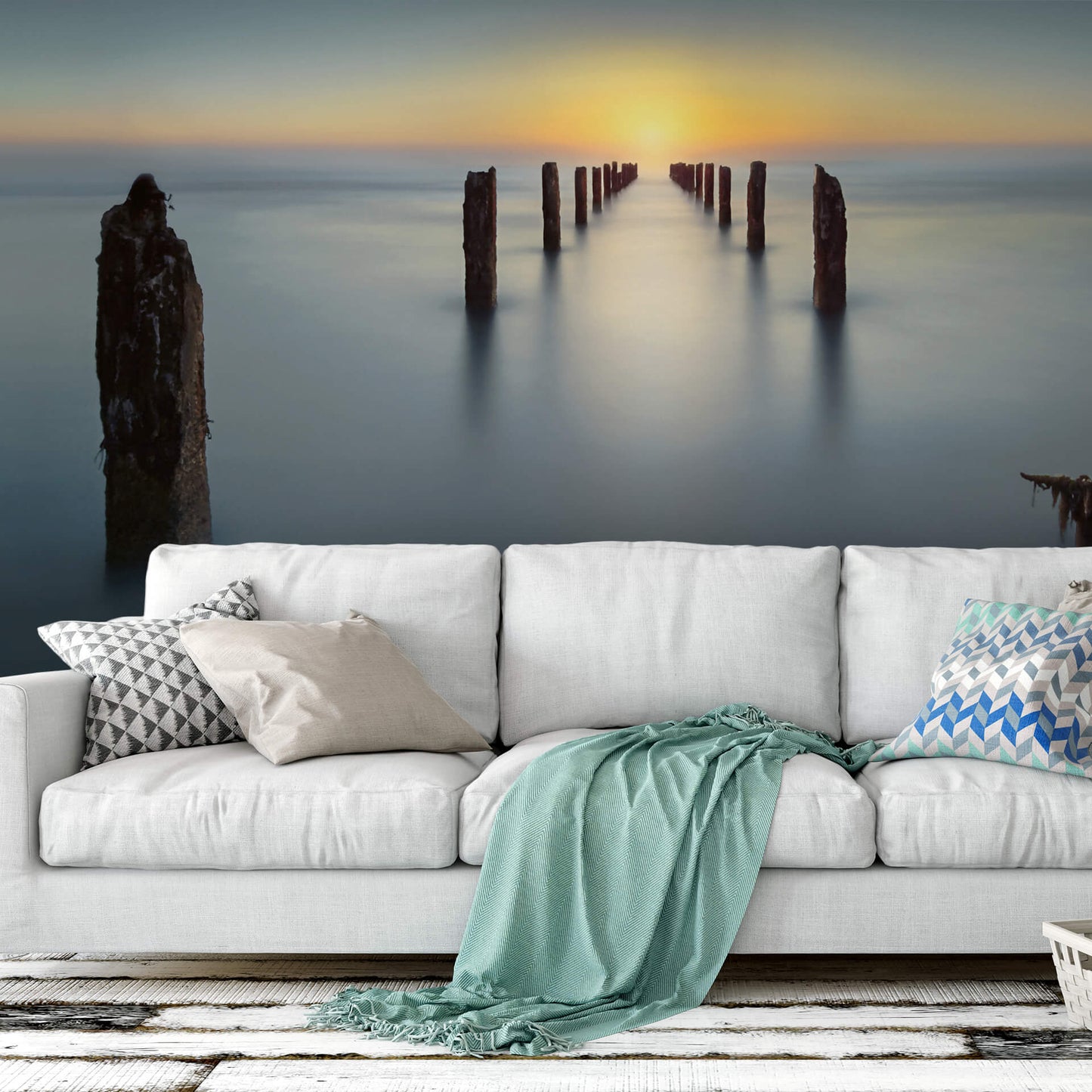 A.S. Création Vlies Fototapete See Sea Infinity DD118942 Landschaft Designwalls