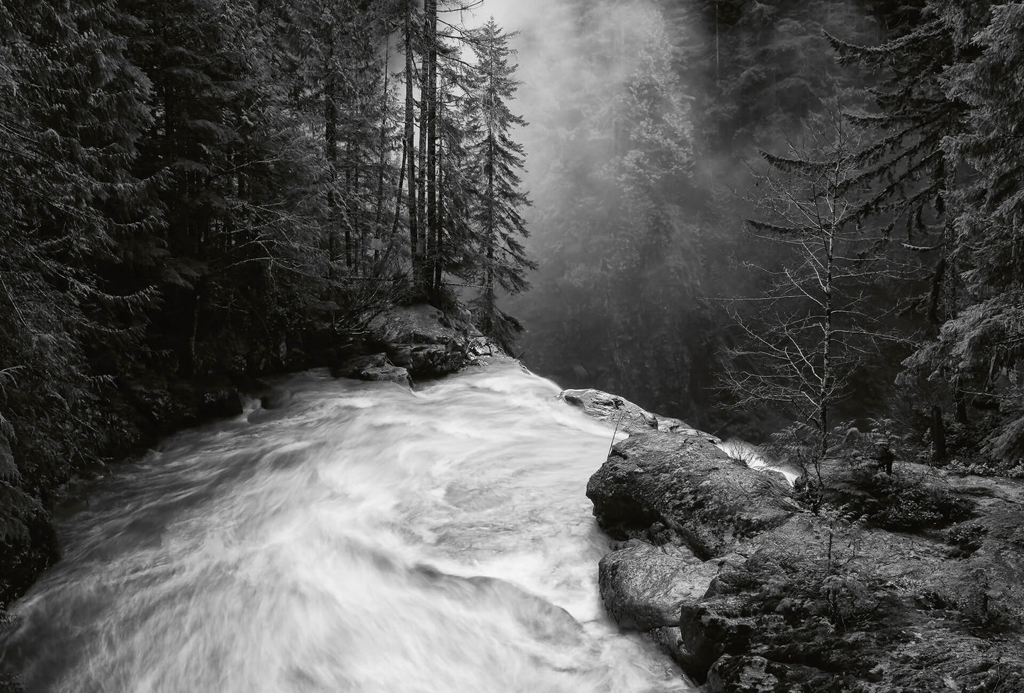 A.S. Création Vlies Fototapete Wasserfall - Over the Waterfall DD118947 Tapete