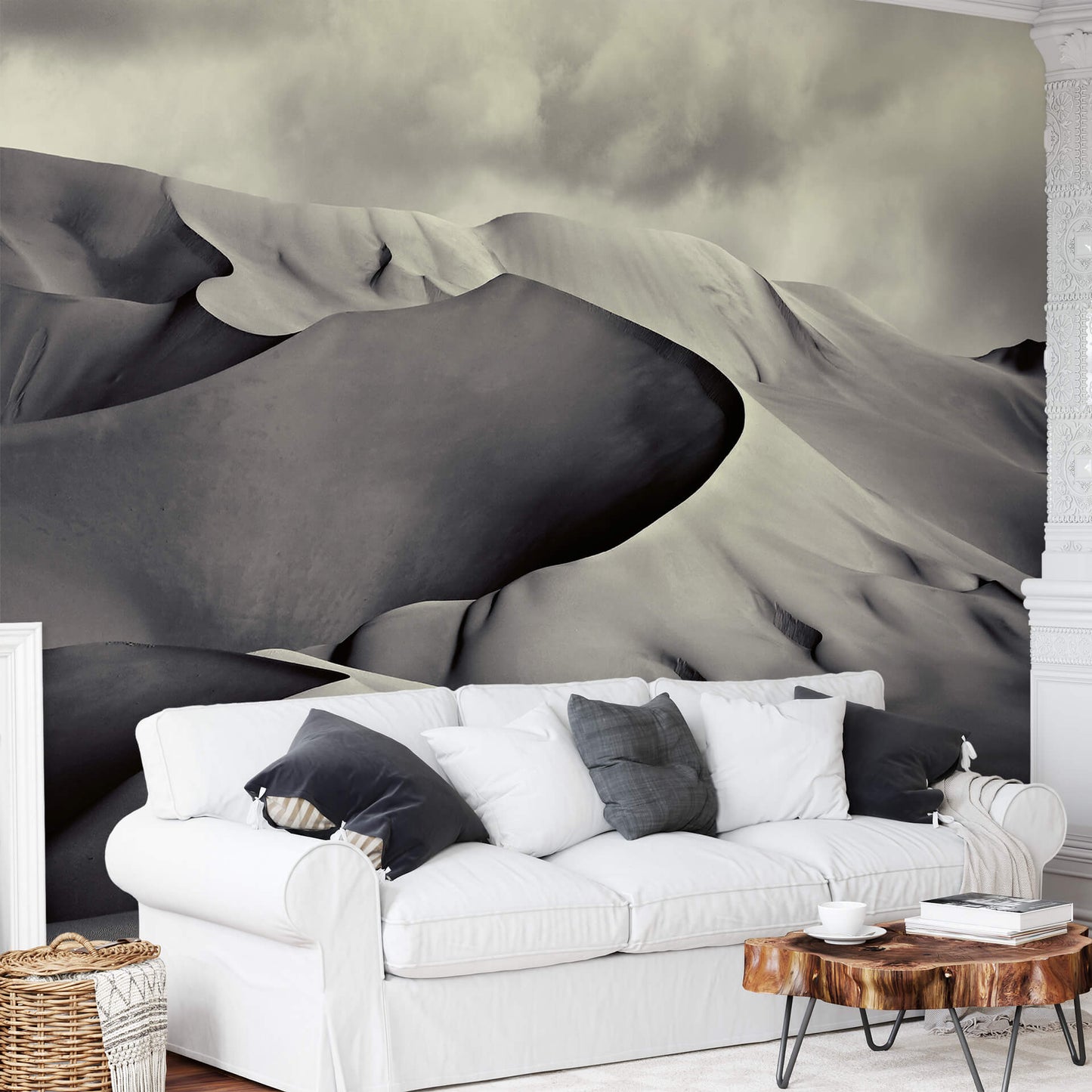 A.S. Création Vlies Fototapete Berge Grau Desert DD118949 Natur Designwalls  2.0