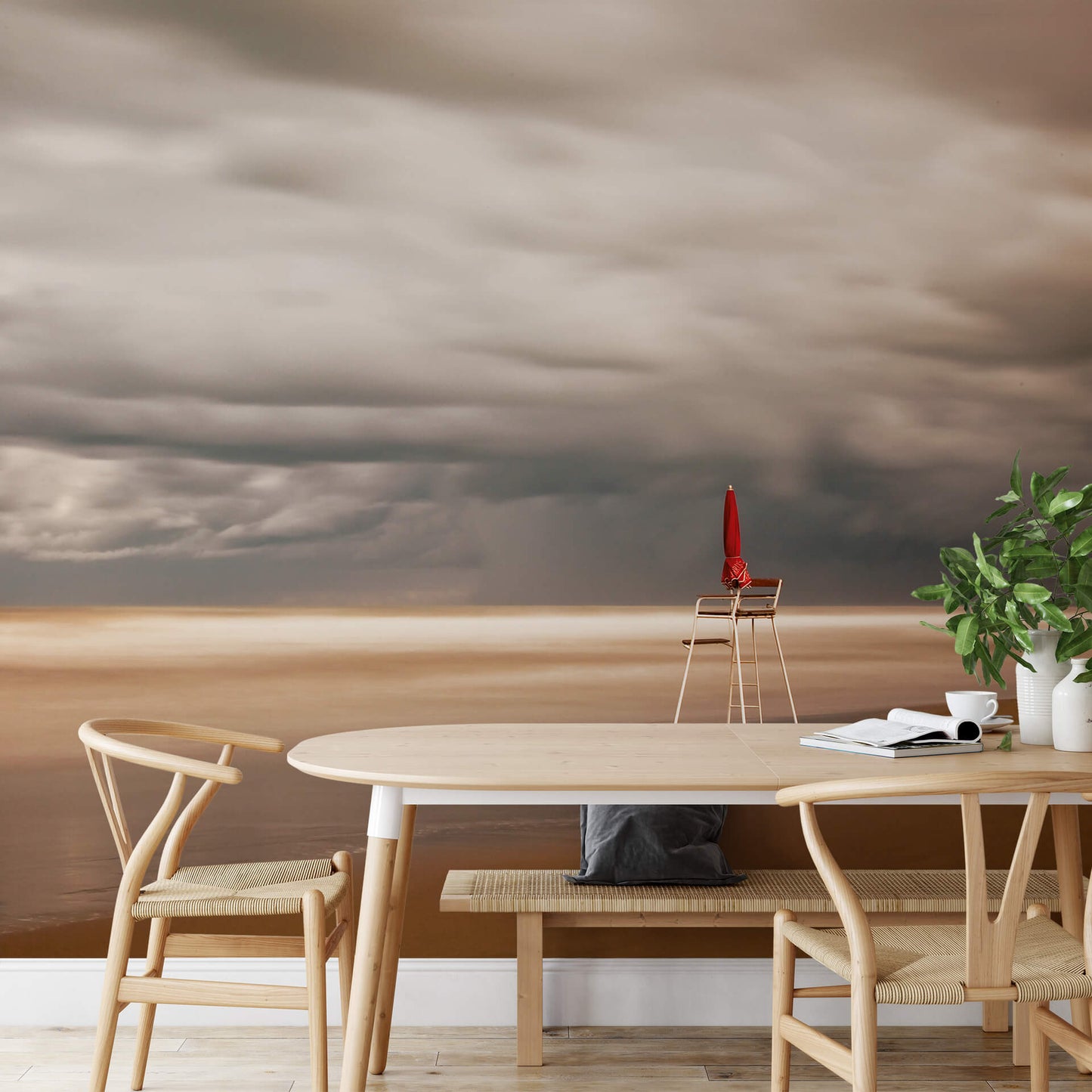 A.S. Création Vlies Fototapete Strand Chair at the Beach DD118950 Meer Tapete