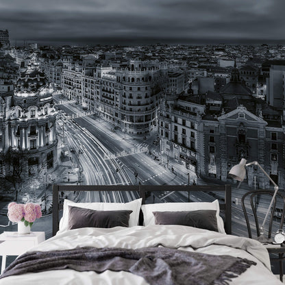 A.S. Création Vlies Fototapete -  Urban Madrid DD118966 Skyline  Tapete