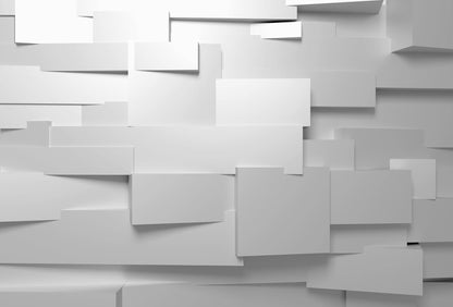 A.S. Création Vlies Fototapete 3D Weiß 3D Wall DD118998 Grau Designwalls  2.0