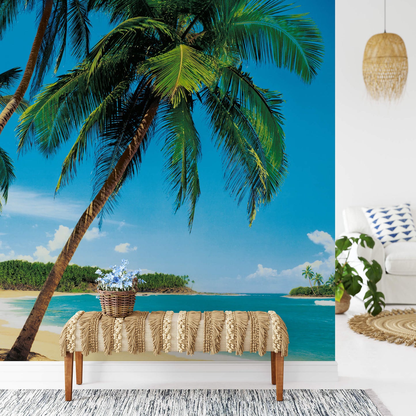 A.S. Création Vlies Fototapete Palmen Ile Tropicale DD119004 Strand Designwalls