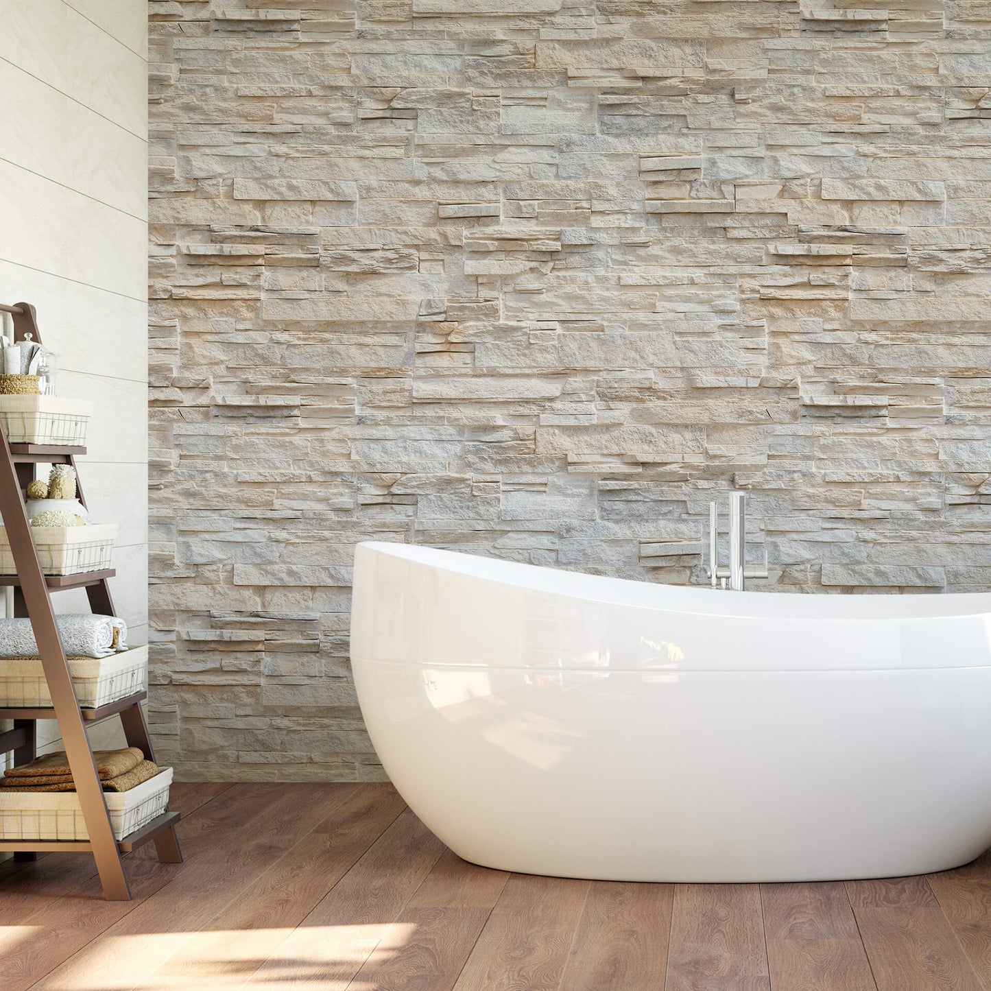 A.S. Création Vlies Fototapete Stein Creme Stone Wall DD119014  Designwalls 2.0