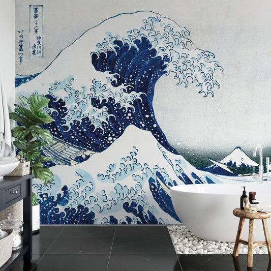 A.S. Création Vlies Fototapete Meer Hokusai  The Great Wave DD119025 Designwalls