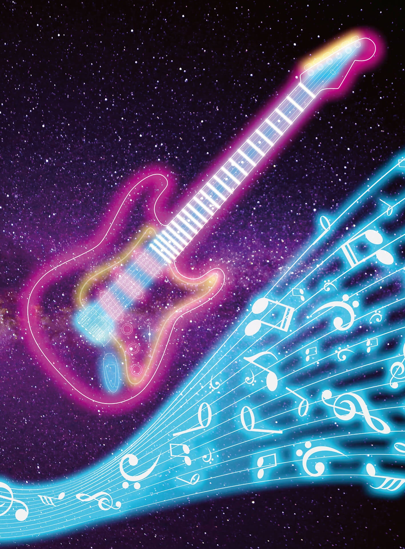 A.S. Création Vlies Fototapete Kinderzimmer Kids Guitar DD119053 Designwalls 2.0