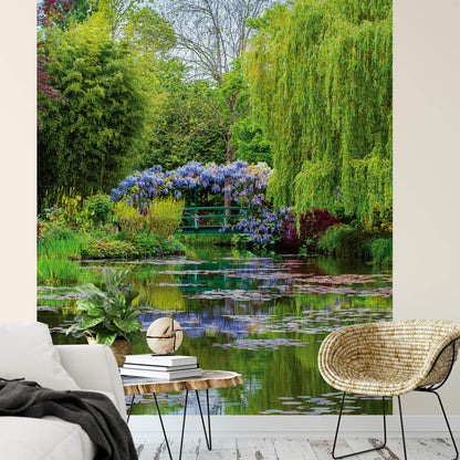 A.S. Création Vlies Fototapete See Monets Garden France DD119061 Wald Designwall