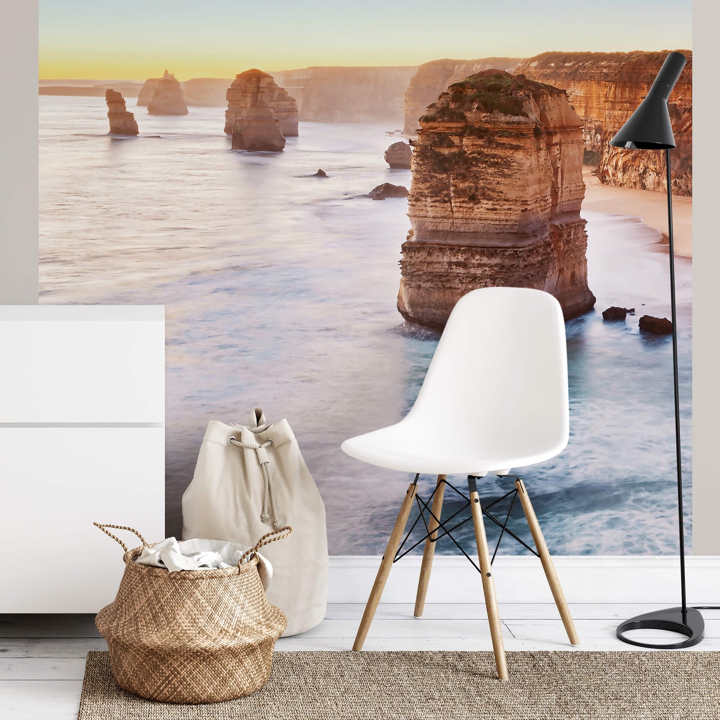 A.S. Création Vlies Fototapete Strand Cliff At Sunset In Australia DD119063 Meer