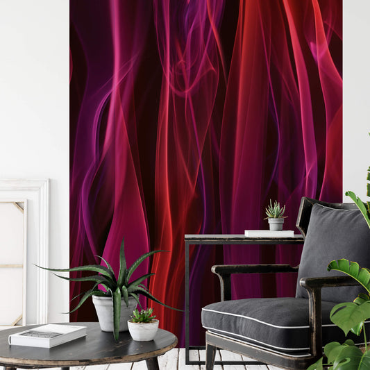 A.S. Création Vlies Fototapete 3D Rot Red Smoke DD119065 Lila Designwalls  2.0