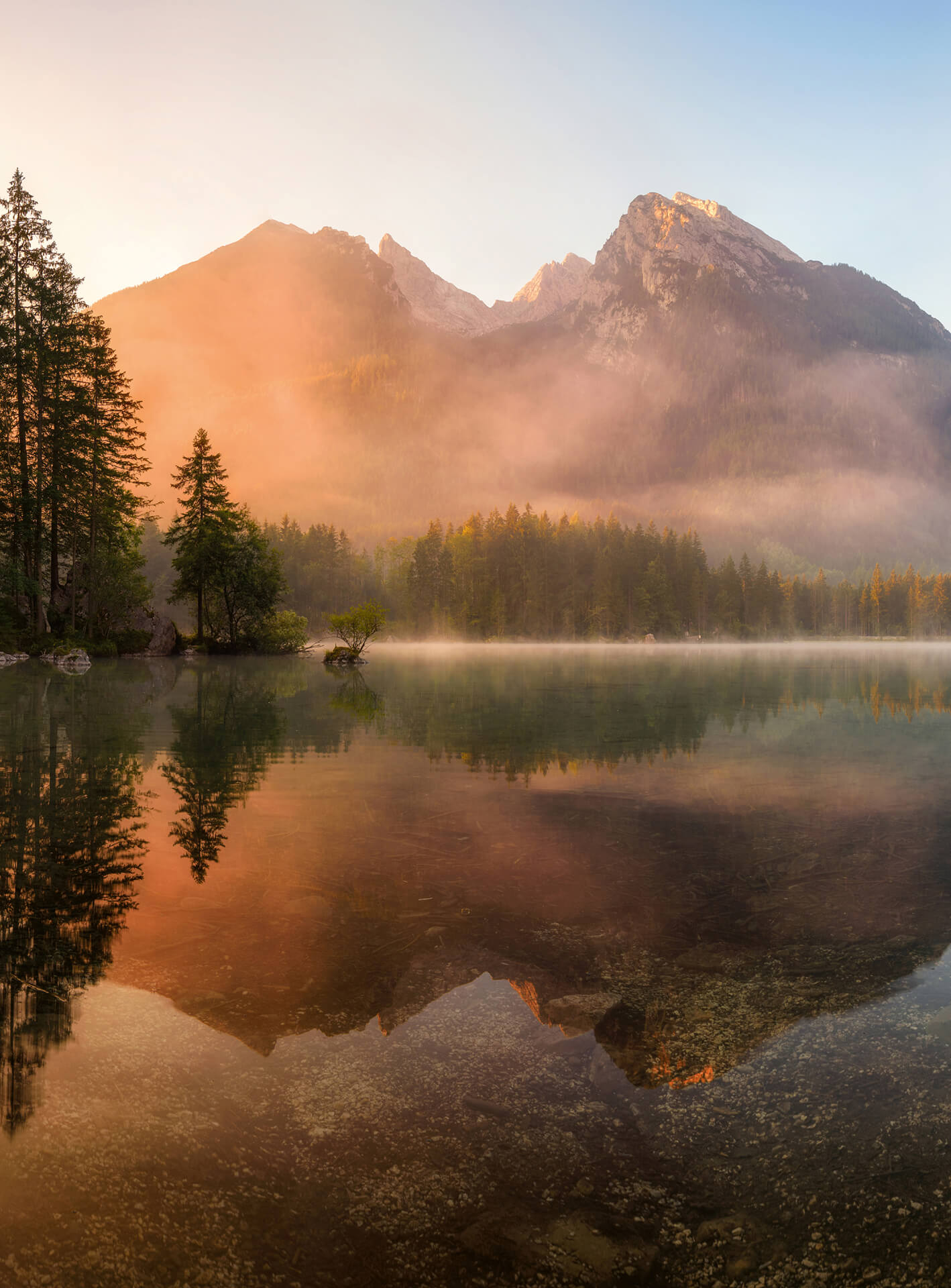 A.S. Création Vlies Fototapete Berge Mountain Lake DD119073 See  Designwalls 2.0