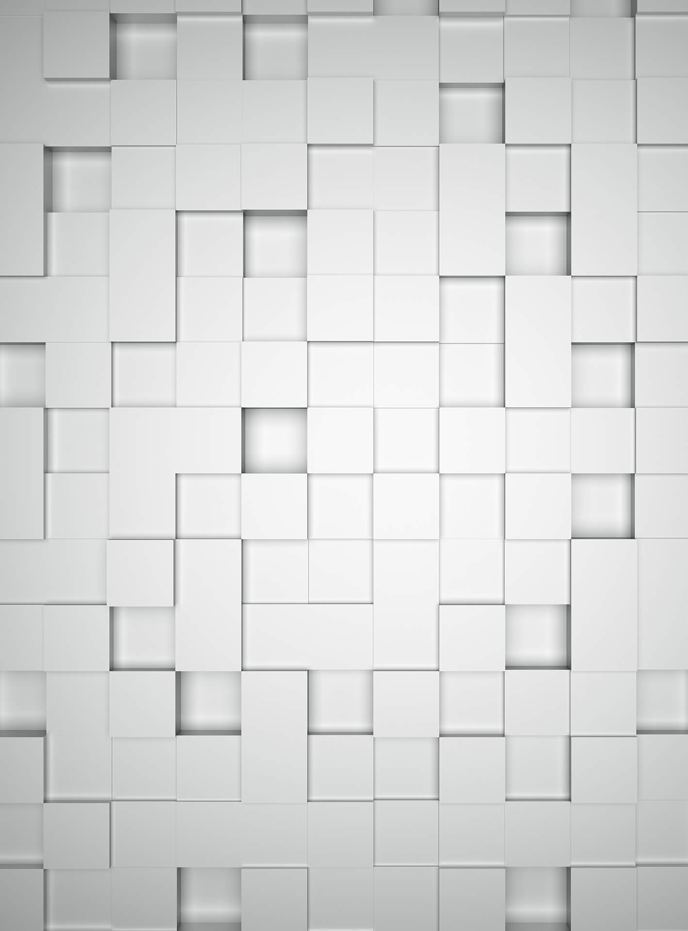 A.S. Création Vlies Fototapete 3D Weiß Cubes DD119107 Grau Designwalls  2.0