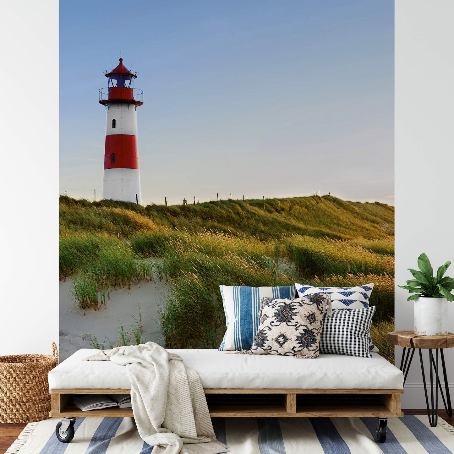 A.S. Création Vlies Fototapete Leuchtturm Lighthouse DD119108 Strand Designwall