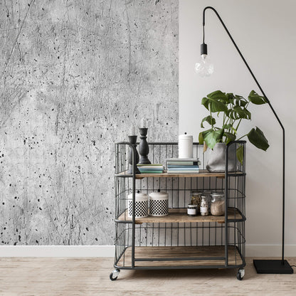 A.S. Création Vlies Fototapete Beton Grau Concrete DD119120 Designwalls  2.0