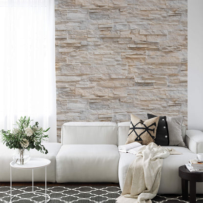 A.S. Création Vlies Fototapete Stein Creme Stone Wall DD119121  Designwalls 2.0