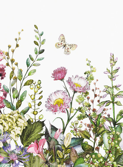 A.S. Création Vlies Fototapete Natur Summer Flowers DD119130 Tiere Designwalls