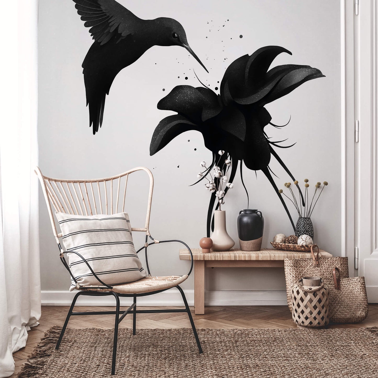 A.S. Création Vlies Fototapete Vögel Hummingbird DD119156 Blumen Designwalls 2.0