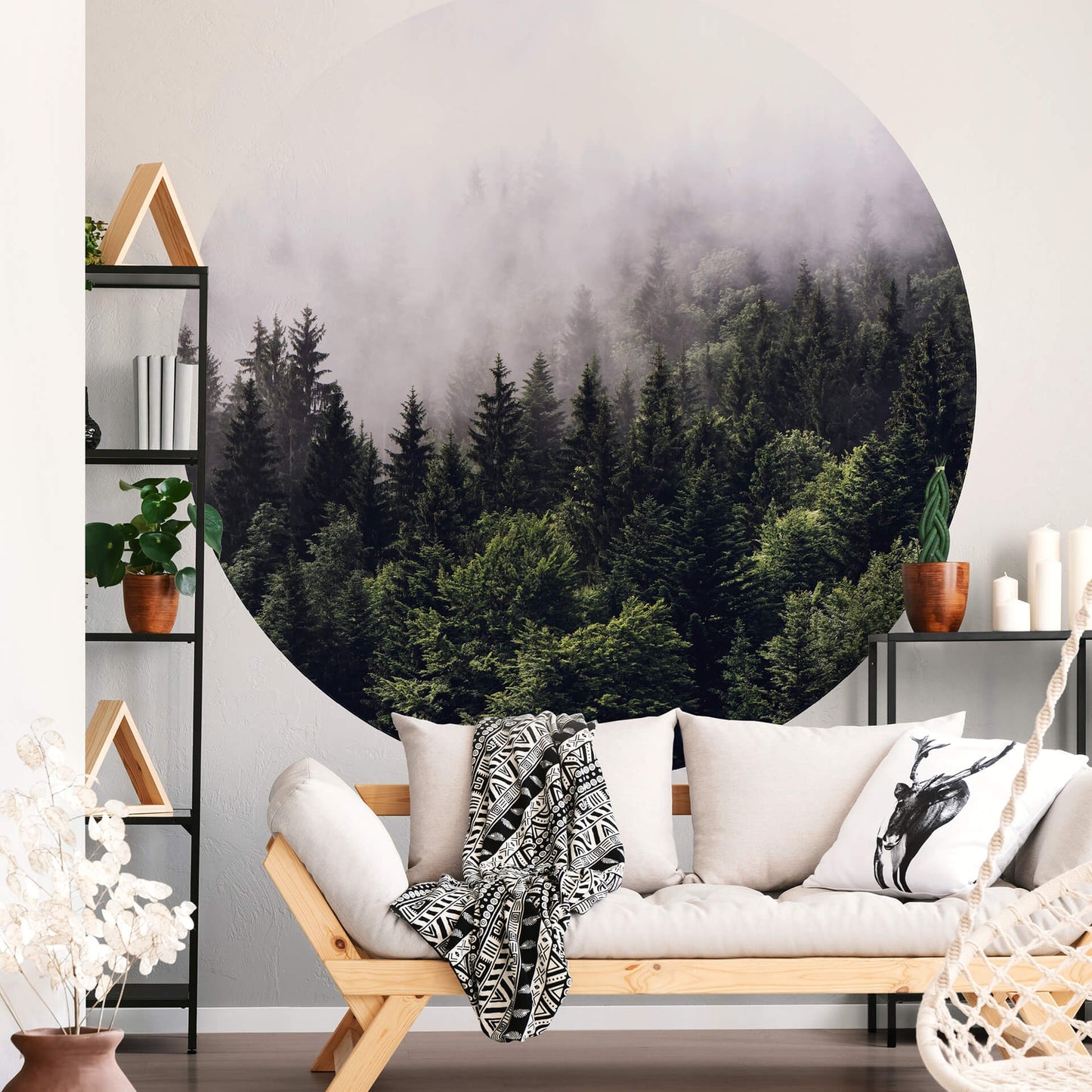 A.S. Création Vlies Fototapete Wald Foggy Forest  DD119184 Baum Designwalls 2.0