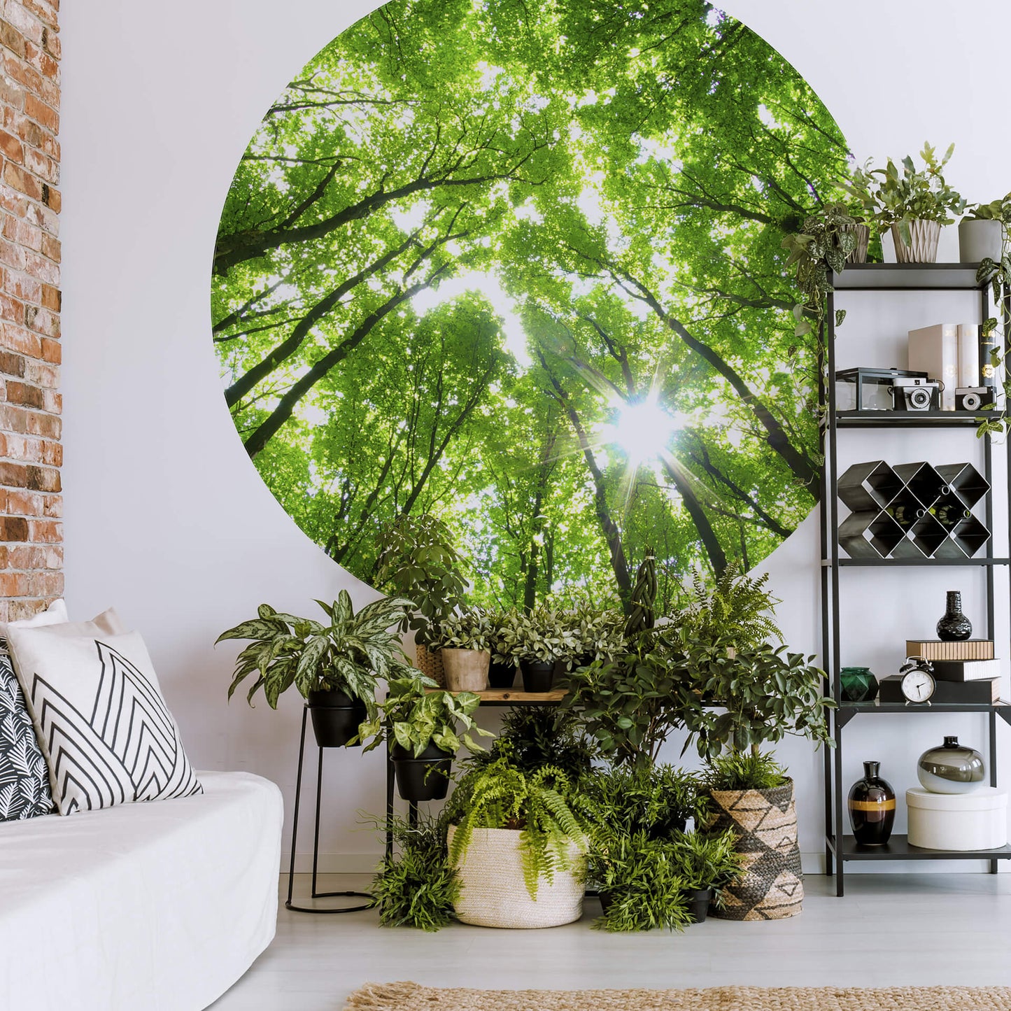 A.S. Création Vlies Fototapete Wald Sunny Forest DD119185 Baum Designwalls 2.0