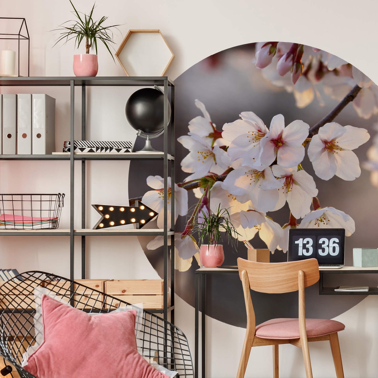 A.S. Création Vlies Fototapete Kirschblüte Cherry Blossoms DD119202 Designwall