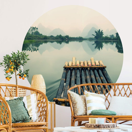 A.S. Création Vlies Fototapete Regenwald  Raft Trip in China DD119206 Dschungel