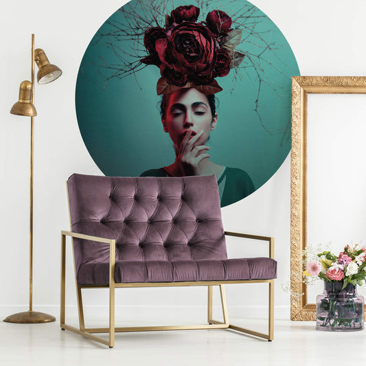 A.S. Création Vlies Fototapete Rosen Blau Flowers DD119210 Blumen Designwalls